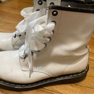 Dr. Martens size 8 white